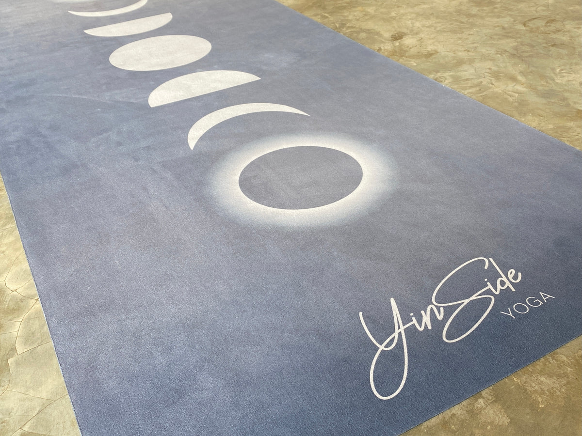 LUNA | moon phase folding travel yoga mat 1.5mm