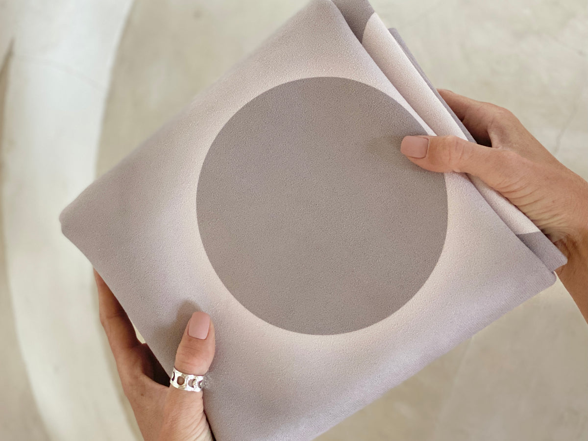 LUNA | moon phase folding travel yoga mat 1.5mm