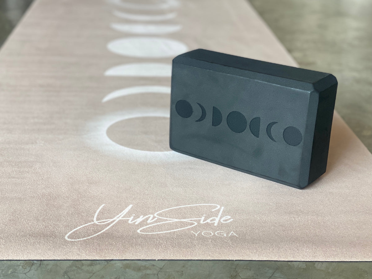 LUNA | moon phase folding travel yoga mat 1.5mm