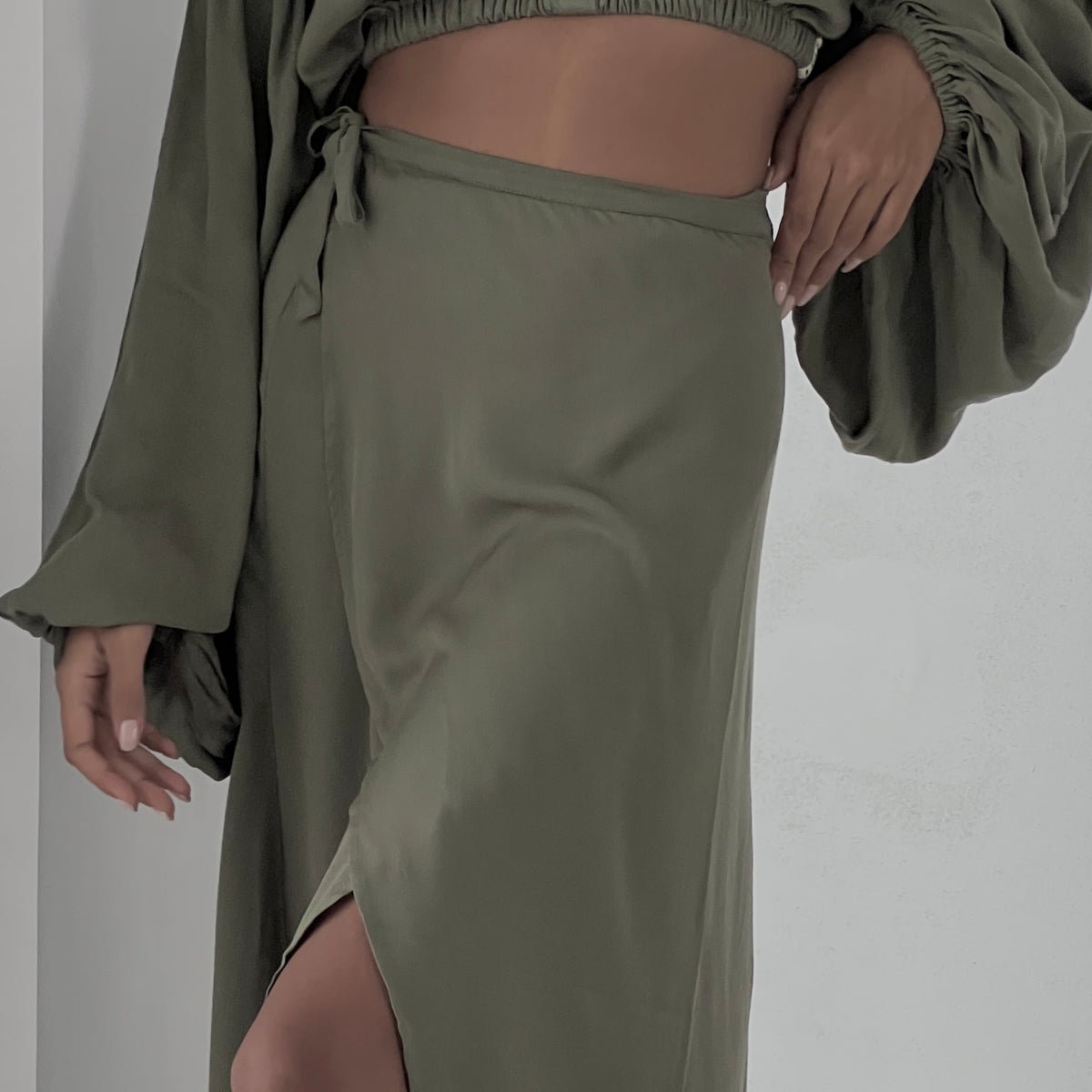 INI | The Believer Wrap Skirt