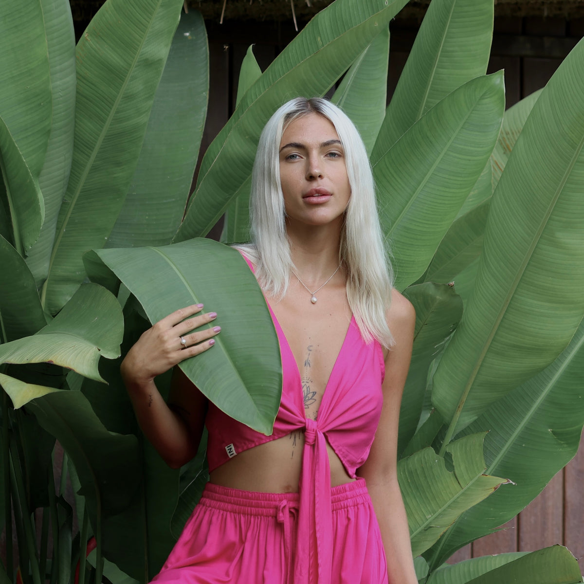 INI | The Wanderer Plunge Tie Top