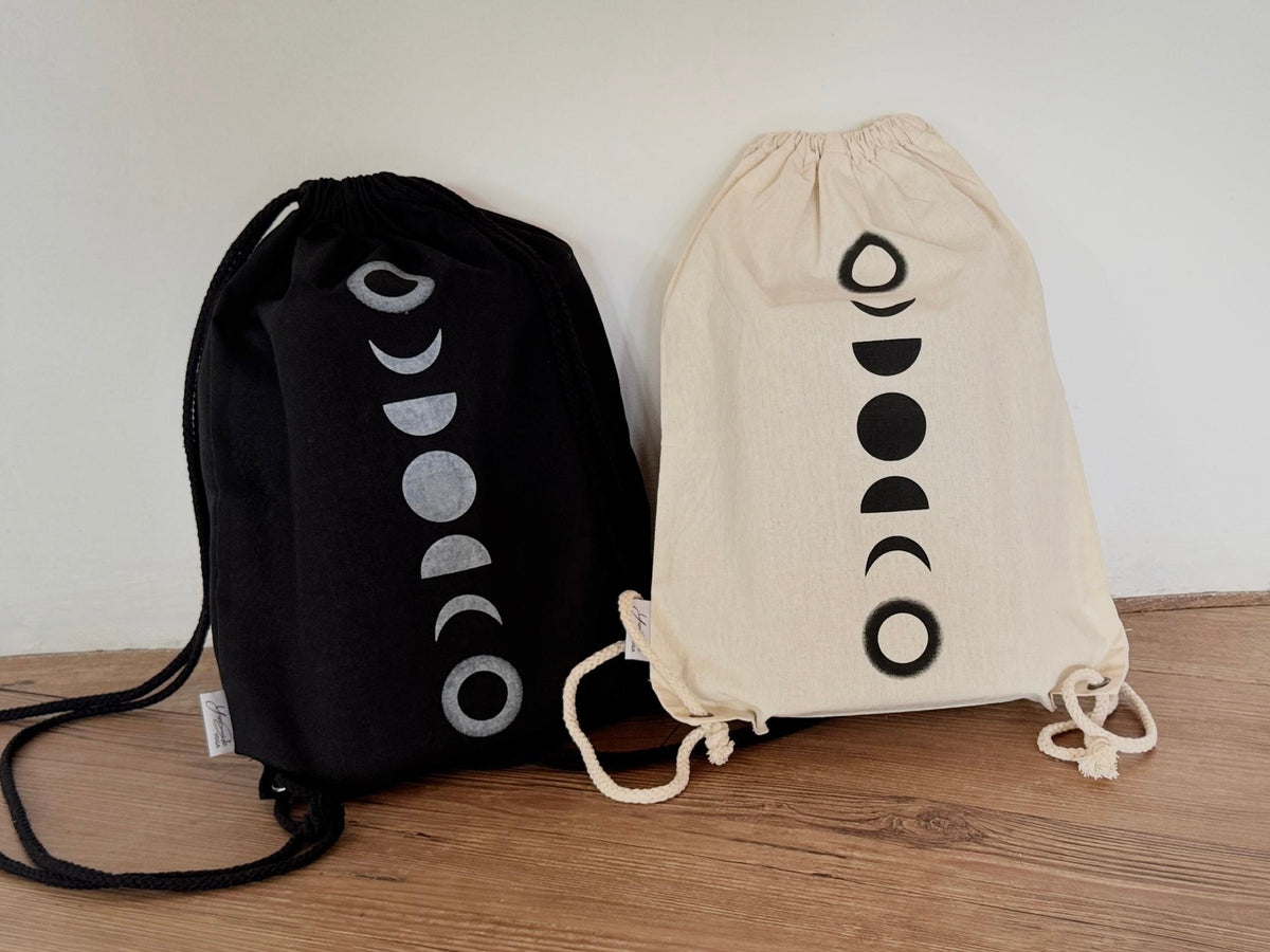 CARRY ME | LUNA moon phase eco drawstring bag