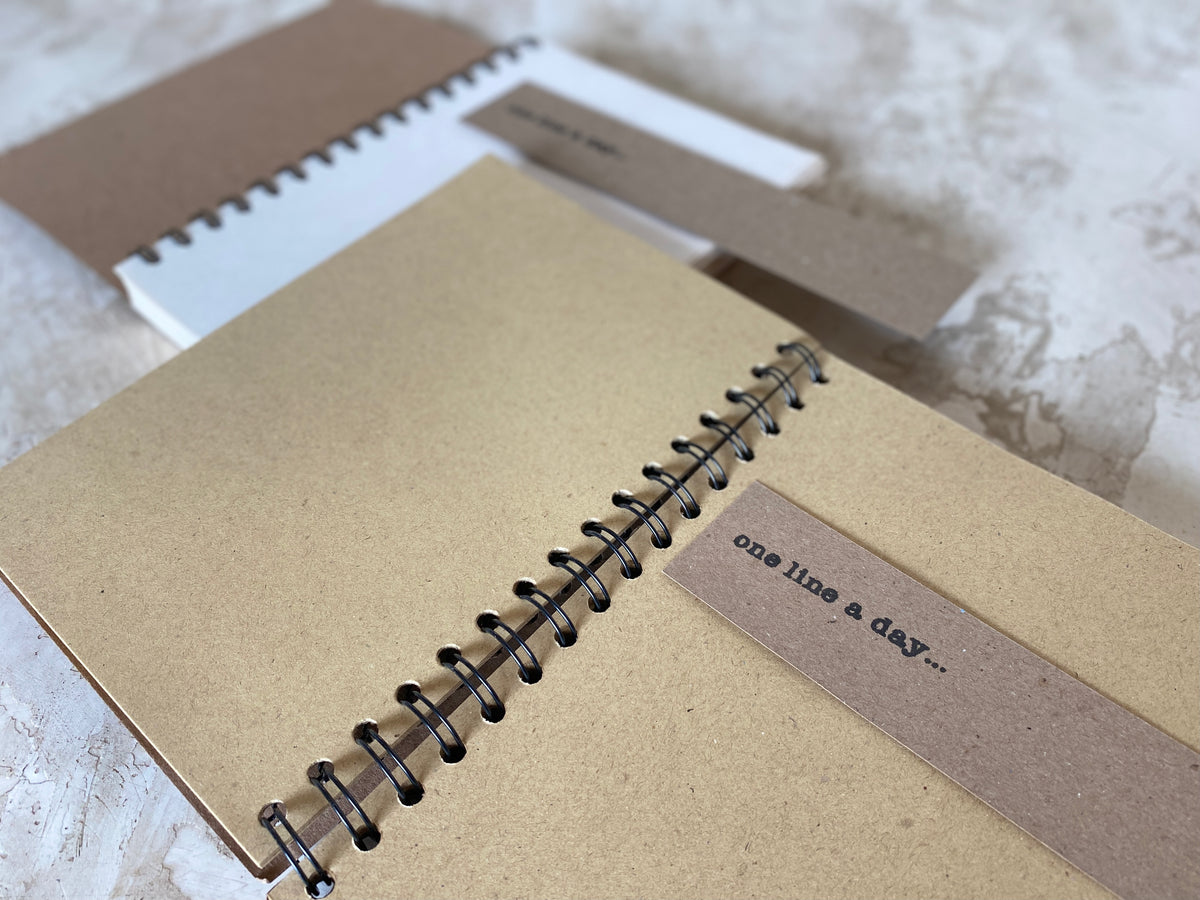 One Line a Day | The MoonPhase Journal Notebook