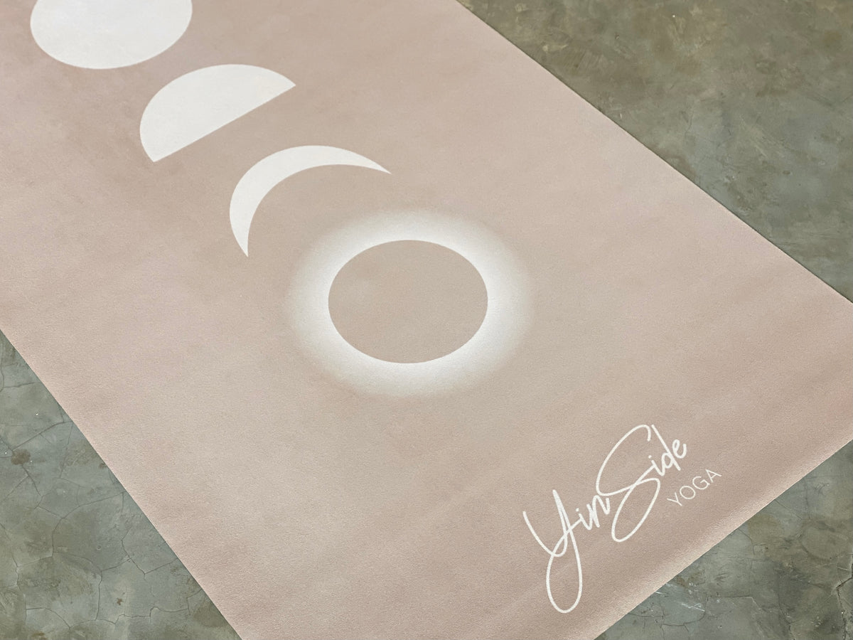 LUNA | moon phase folding travel yoga mat 1.5mm